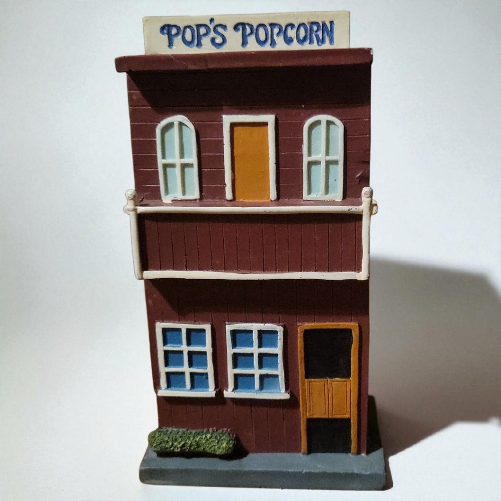 Vtg Greenbrier International Pops Popcorn Collector’s Series Wall Village